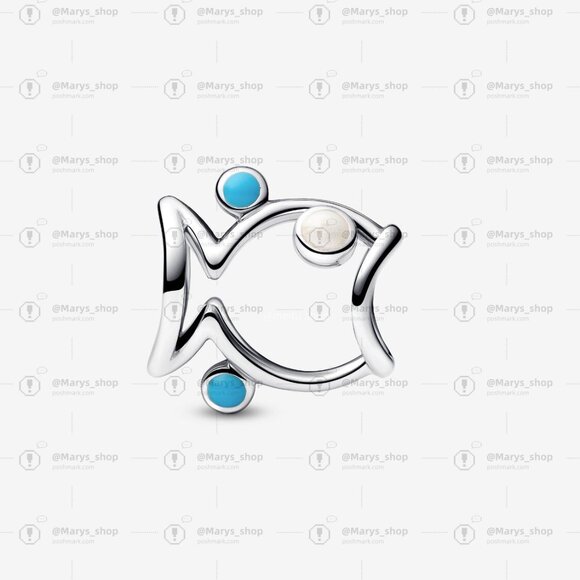 Pandora Openwork Fish Charm - Picture 2 of 5